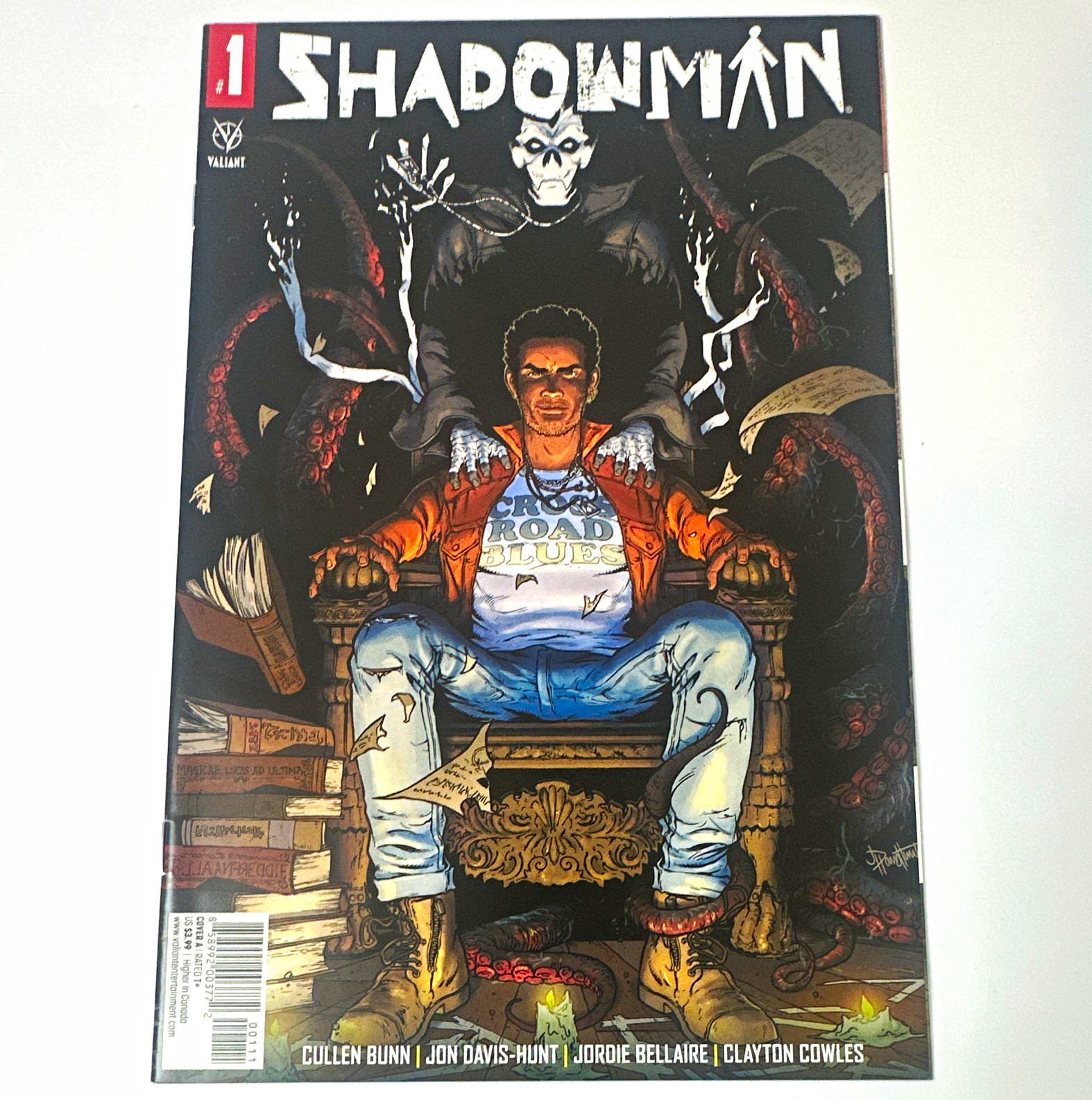 Valiant Shadowman #1 Modern Age Color Single Issue 1st Print Cover A Bunn