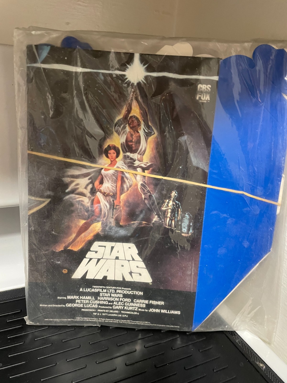 Vintage Star Wars ESB 1982 Vhs Store Display Mobile Hanging. Sealed.