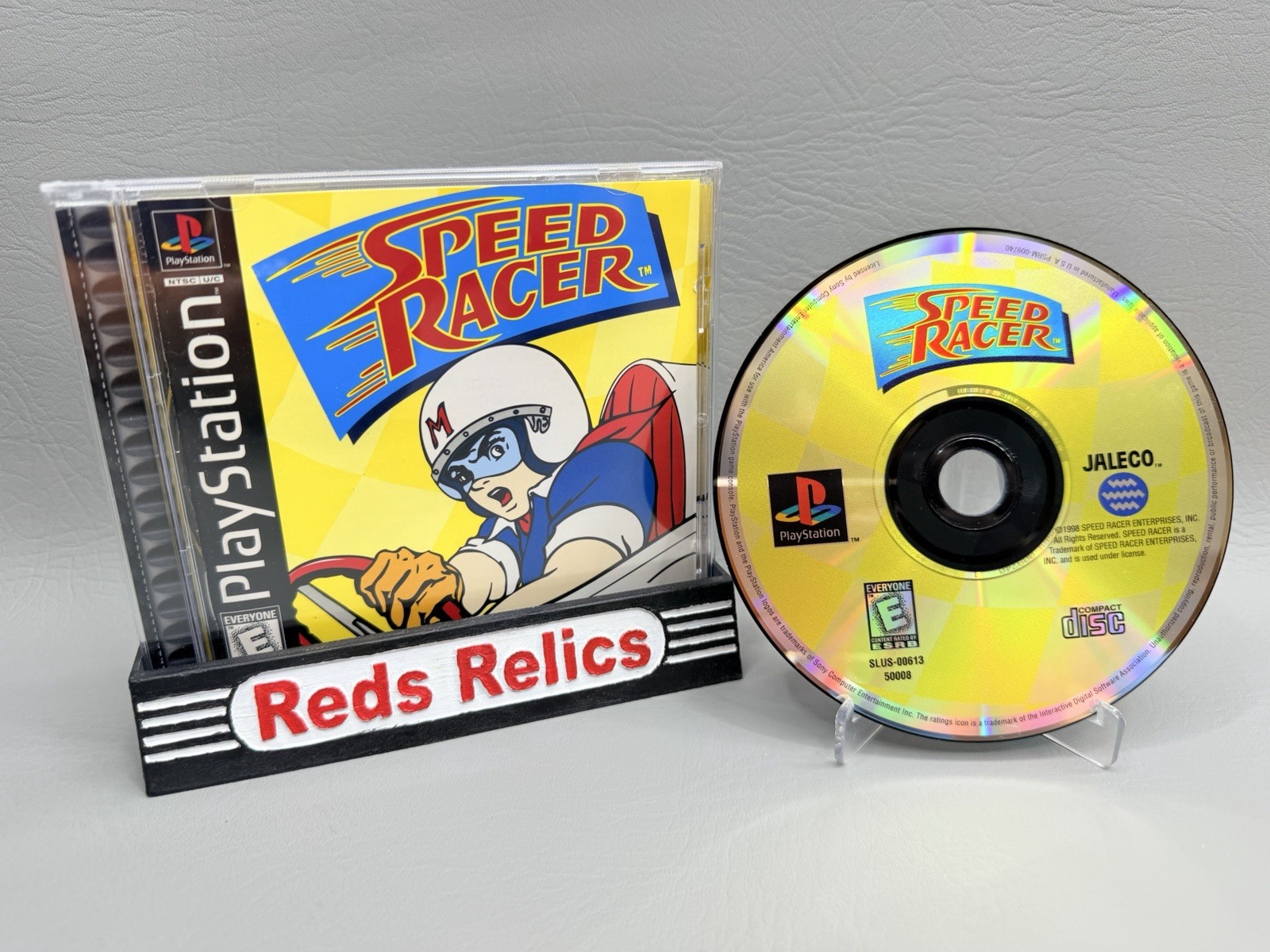 Speed Racer (Sony PlayStation 1, 1998) CIB - Pristine - 1Y Warranty