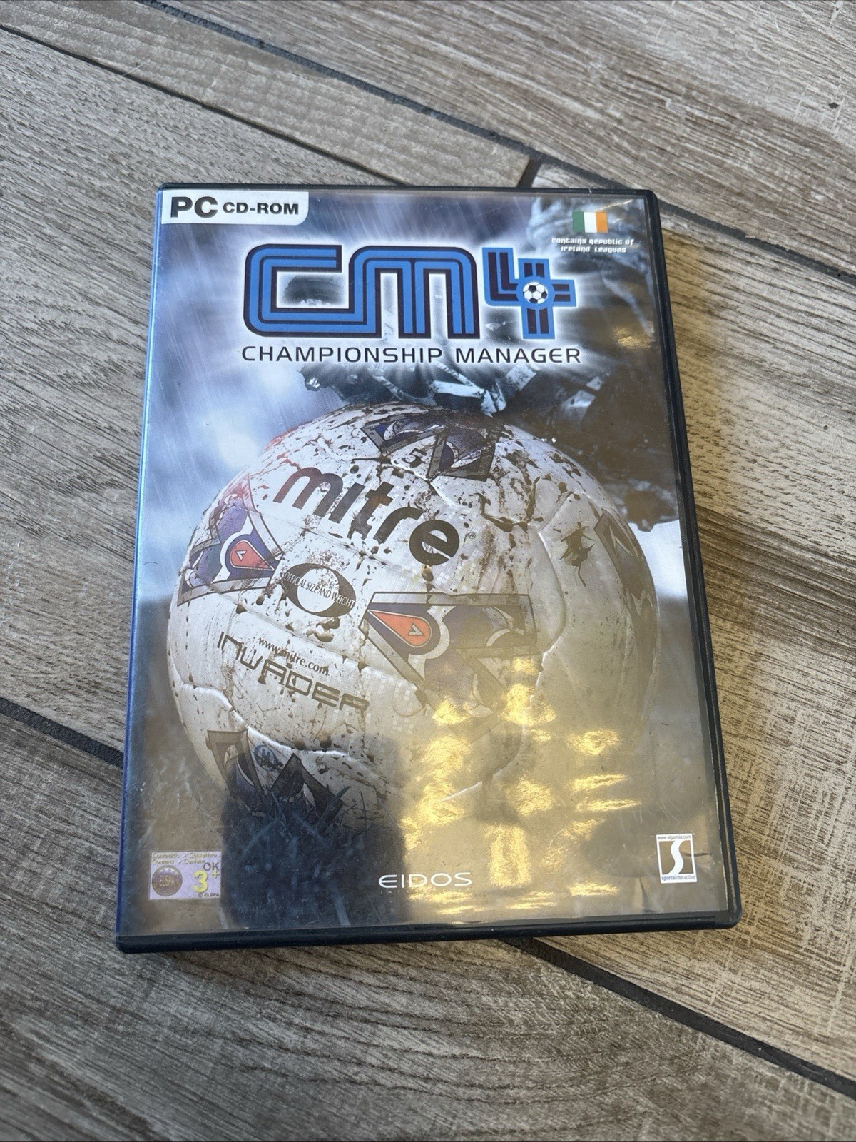 CM4 Championship Manager 4 PC Video Game UK Republic Of Ireland Leagues