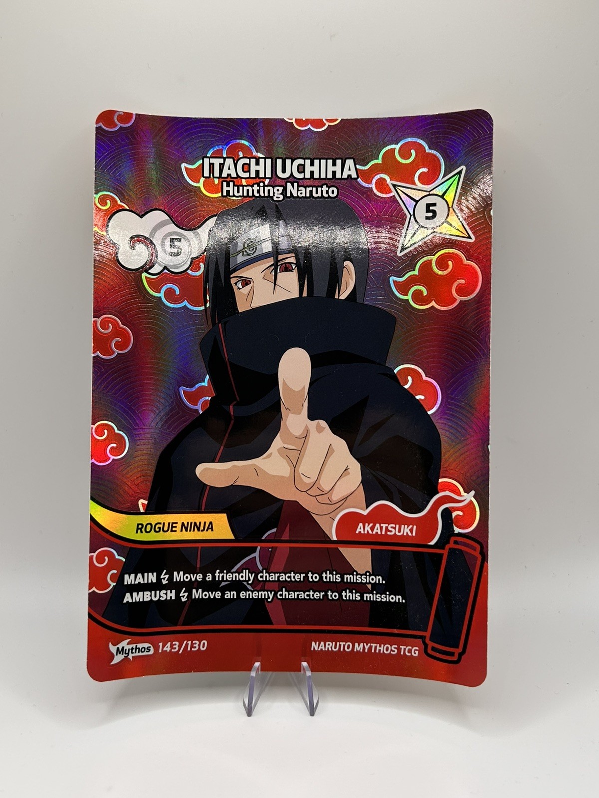 Naruto Mythos 2nd Edition Mythos Itachi 143/130 XXL
