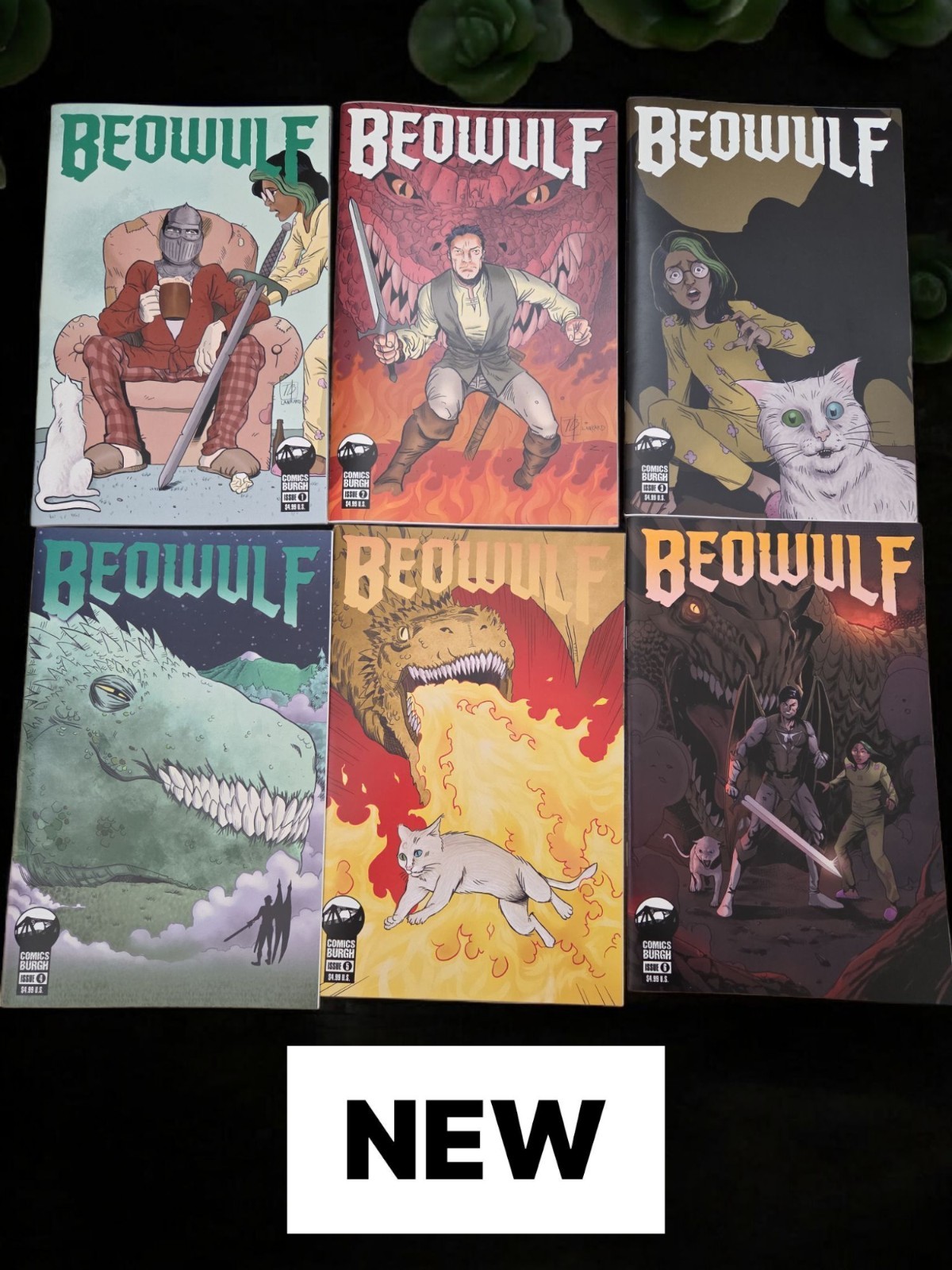 Complete series Beowulf 1 2 3 4 5 6 manga graphic novels comics