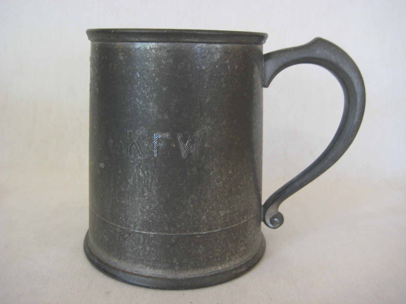 Vintage K.M.D Royal Holland Pewter Tankard Mug \