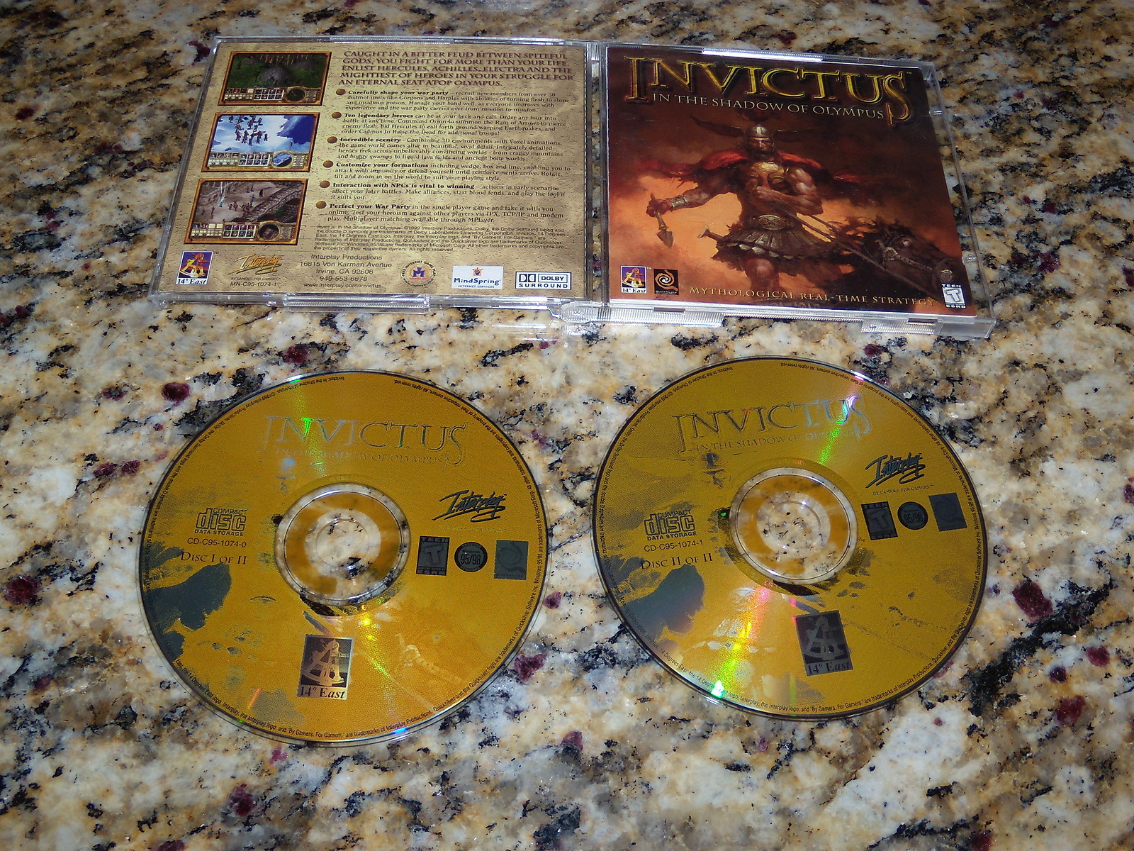 Invictus: In The Shadow Of Olympus (PC, 2000) (Near Mint)