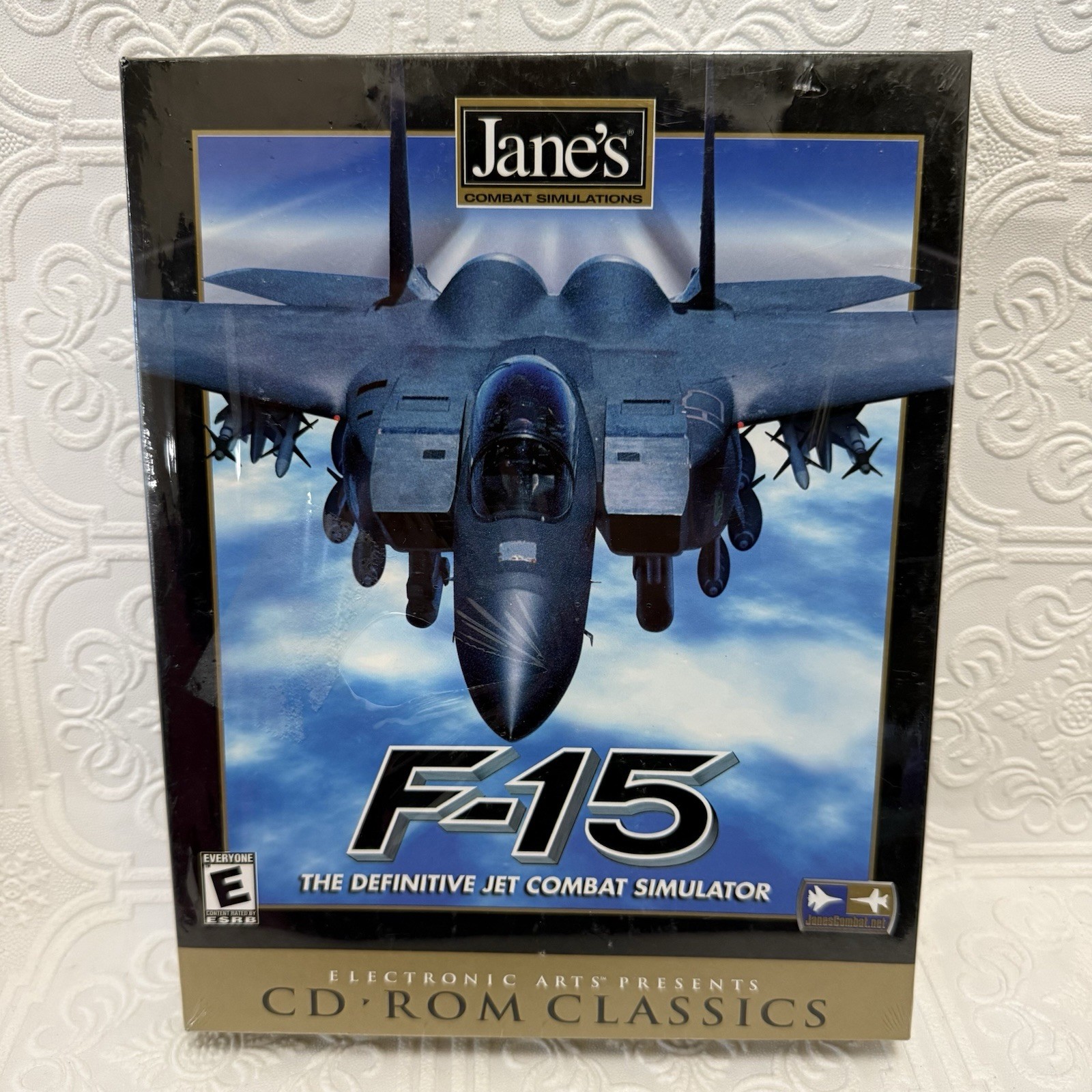 Vintage EA  Jane's Jet Combat Simulator F-15 CD-ROM Windows Sealed NIB