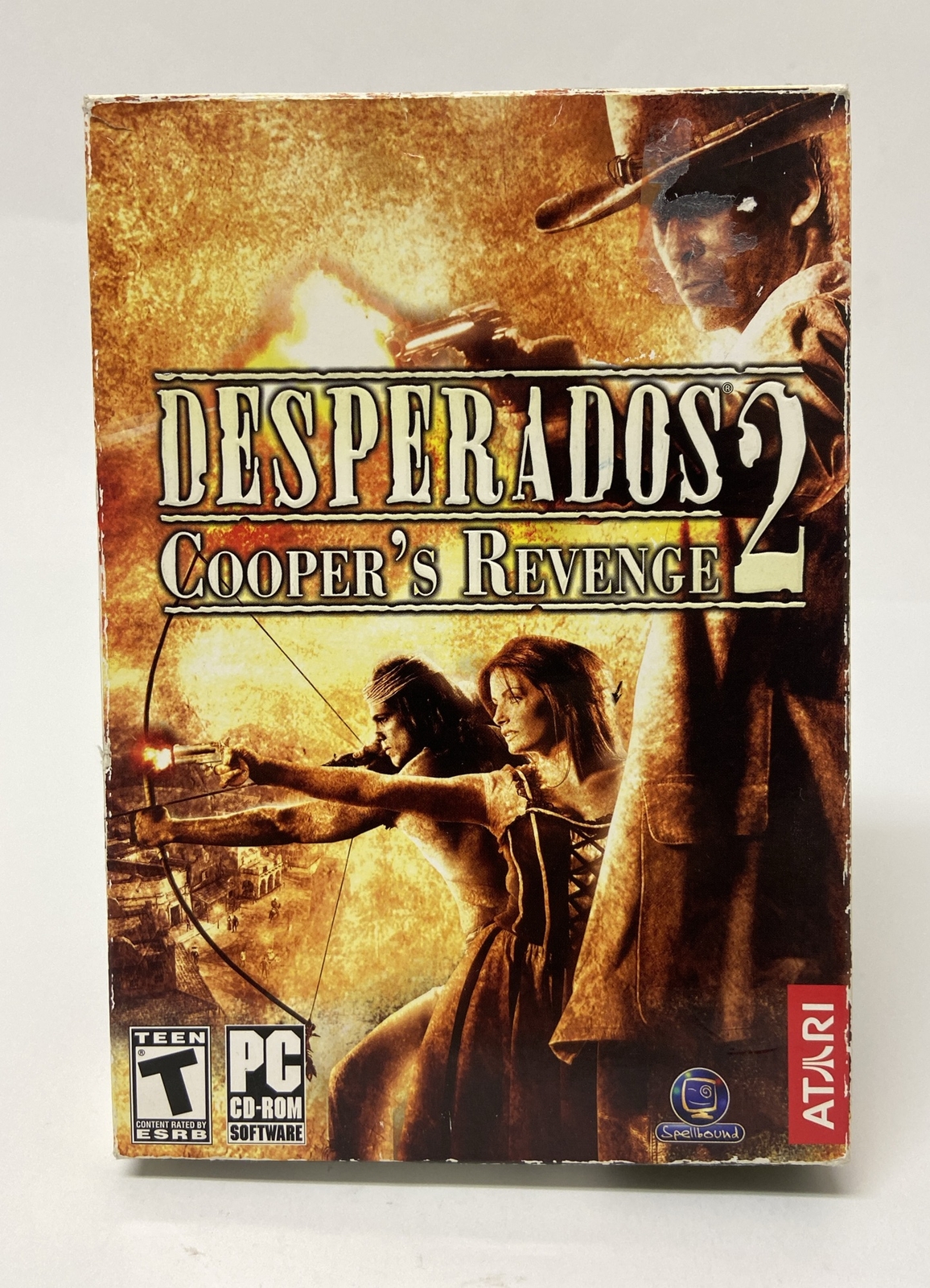 Desperados 2: Cooper's Revenge (PC 4-Disc Set, 2006) CIB w/ Manual, Small Box