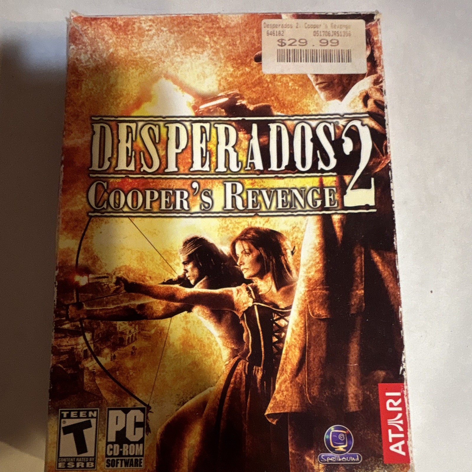 Atari Desperados 2: Cooper's Revenge 4-Disc PC-DVD Rom 2006
