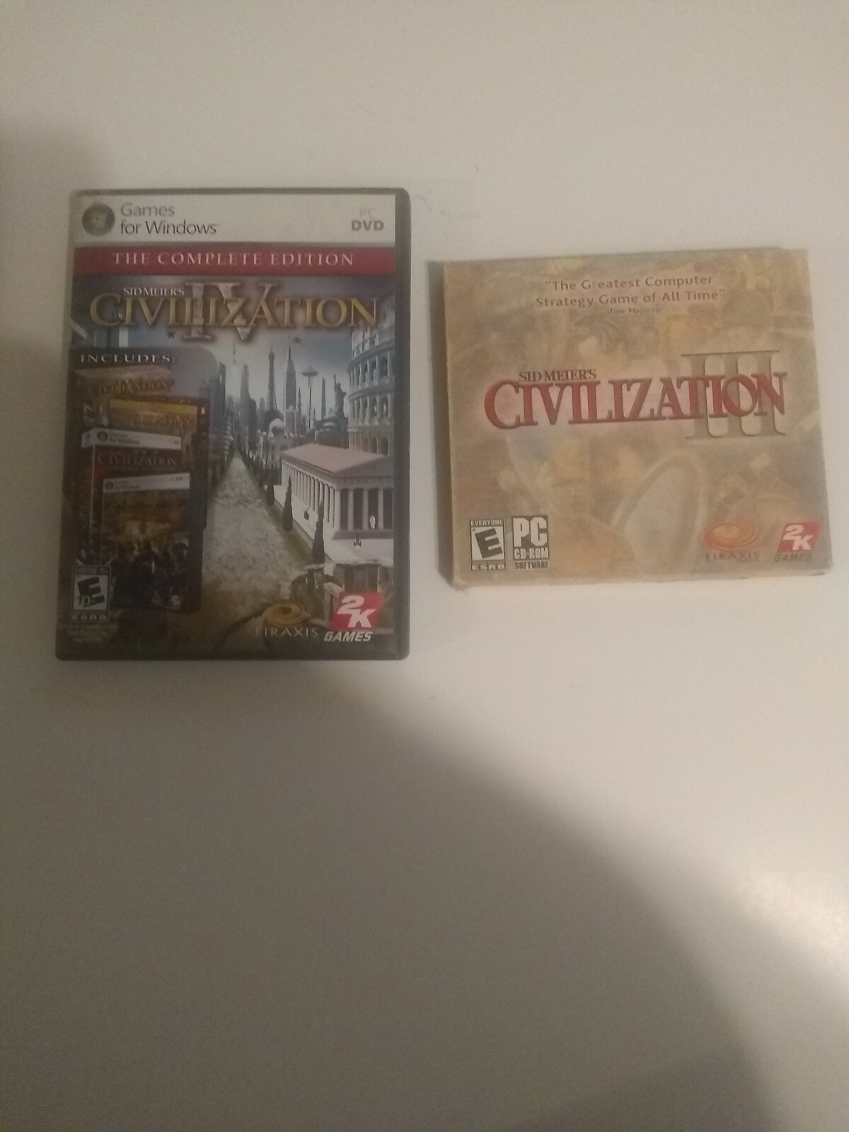 Sid Meier's Civilization IV: The Complete Edition and Civilization III