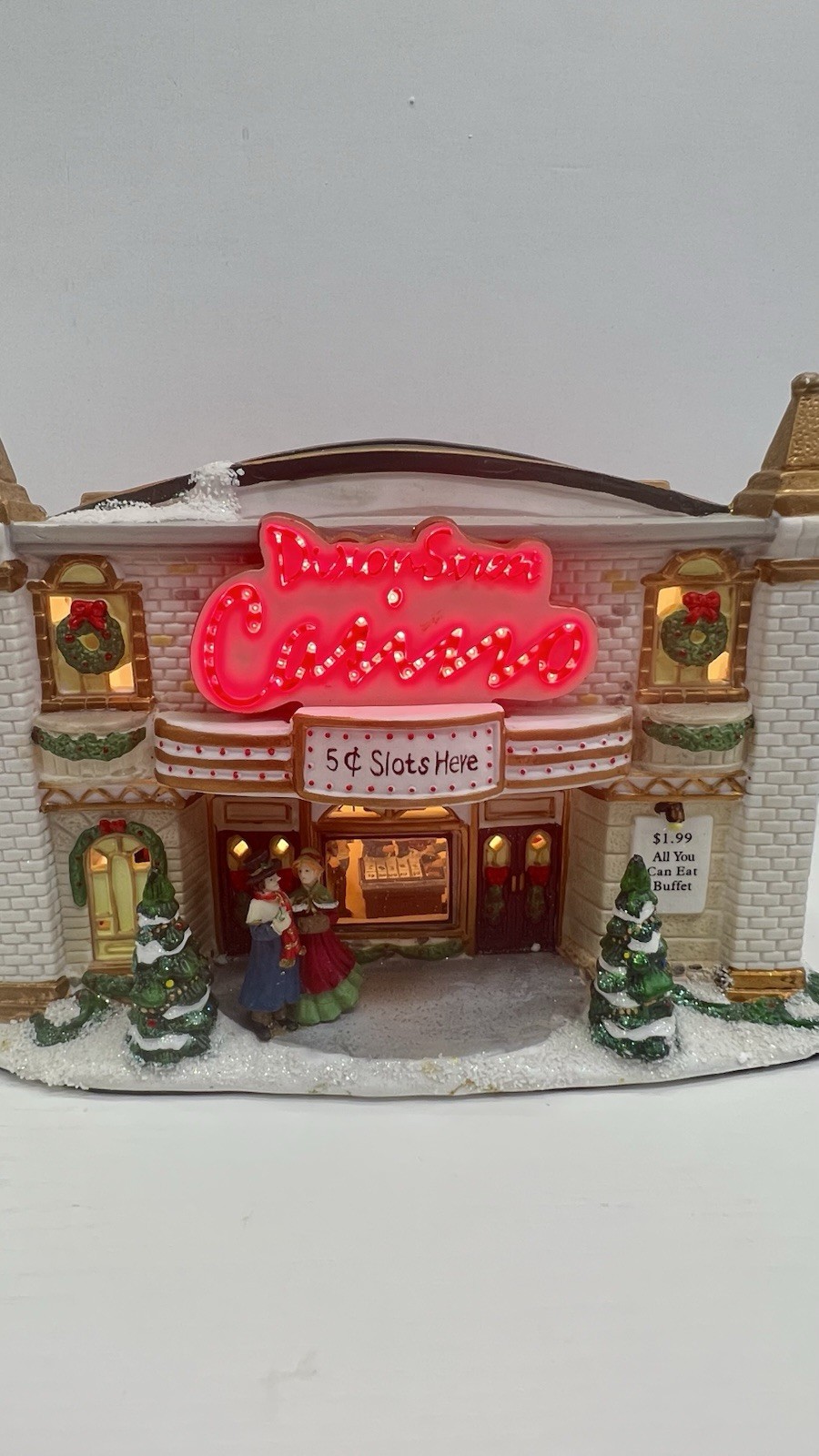 St. Nicholas Square Village “ Dixon Street Casino” 2005 Flashing Casino Sign 