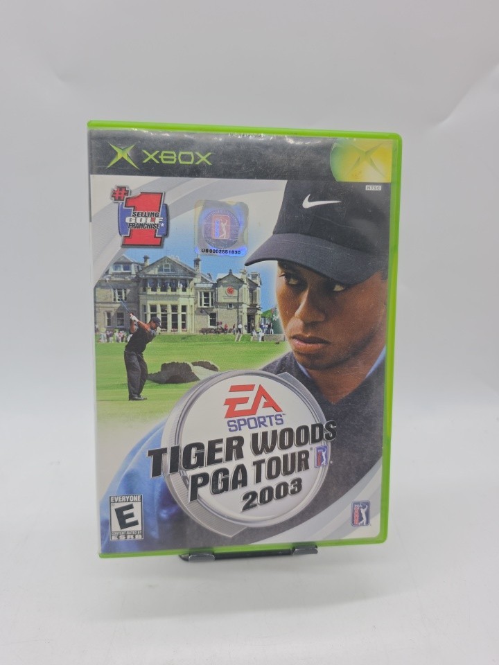 Tiger Woods Pga Tour 2003 - Microsoft Xbox Cib Complete Mint Tested Working 