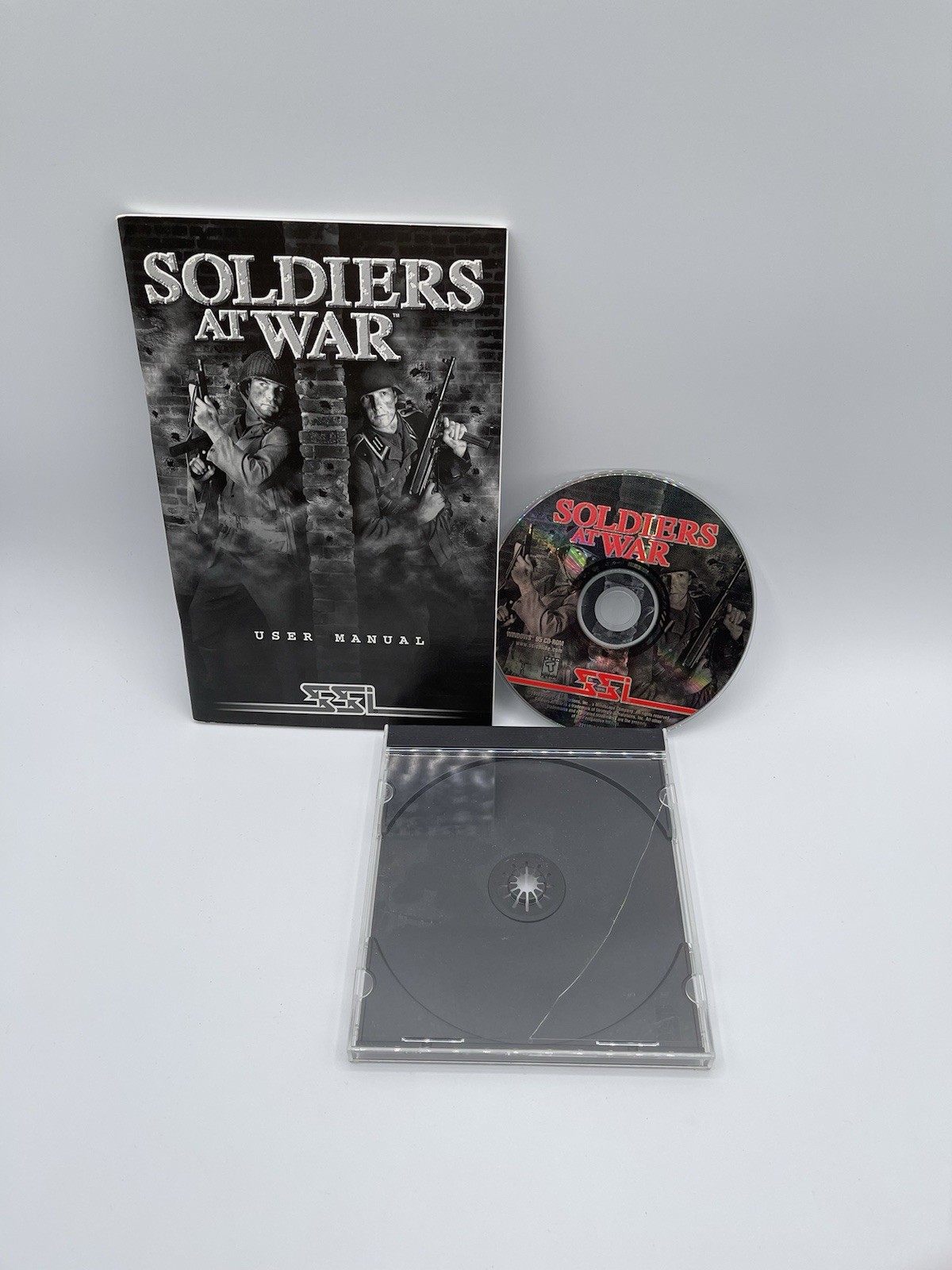 Soldiers At War PC Windows 95 Manual & CD NO CD KEY