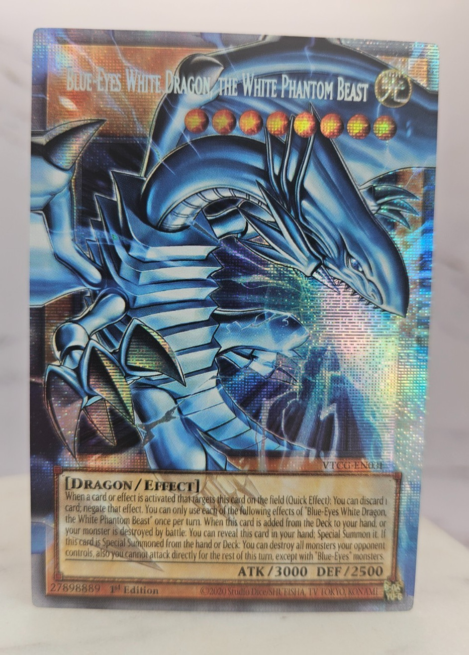 Blue-Eyes White Dragon the White Phantom Beast *ENGLISH* Starlight Overframe