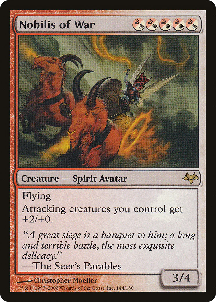 Nobilis of War [Eventide] Magic MTG
