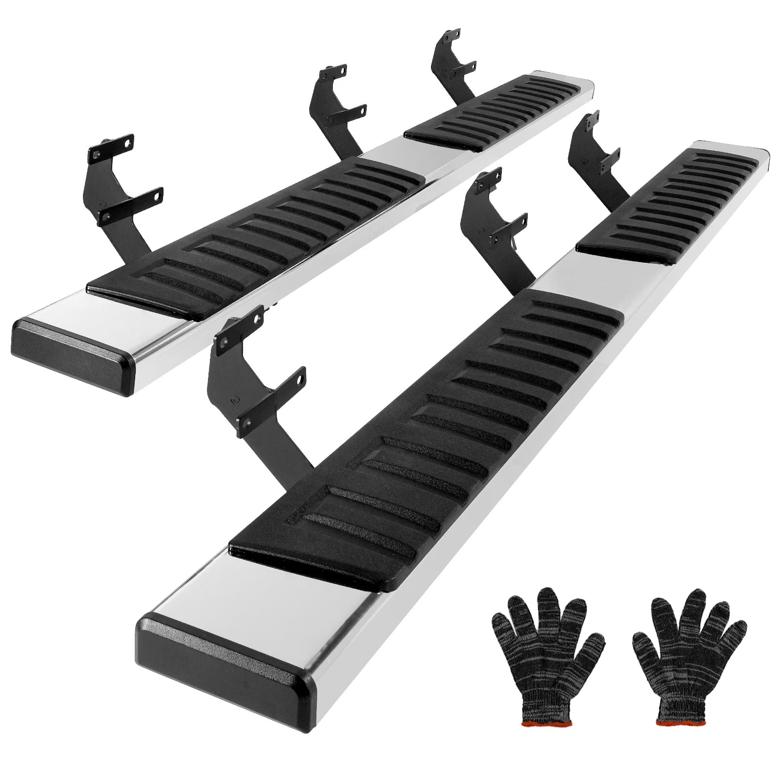 Running Boards Steps Bar Compatible with 2017-2026 Ford F250 F350 F450 F550 Supe