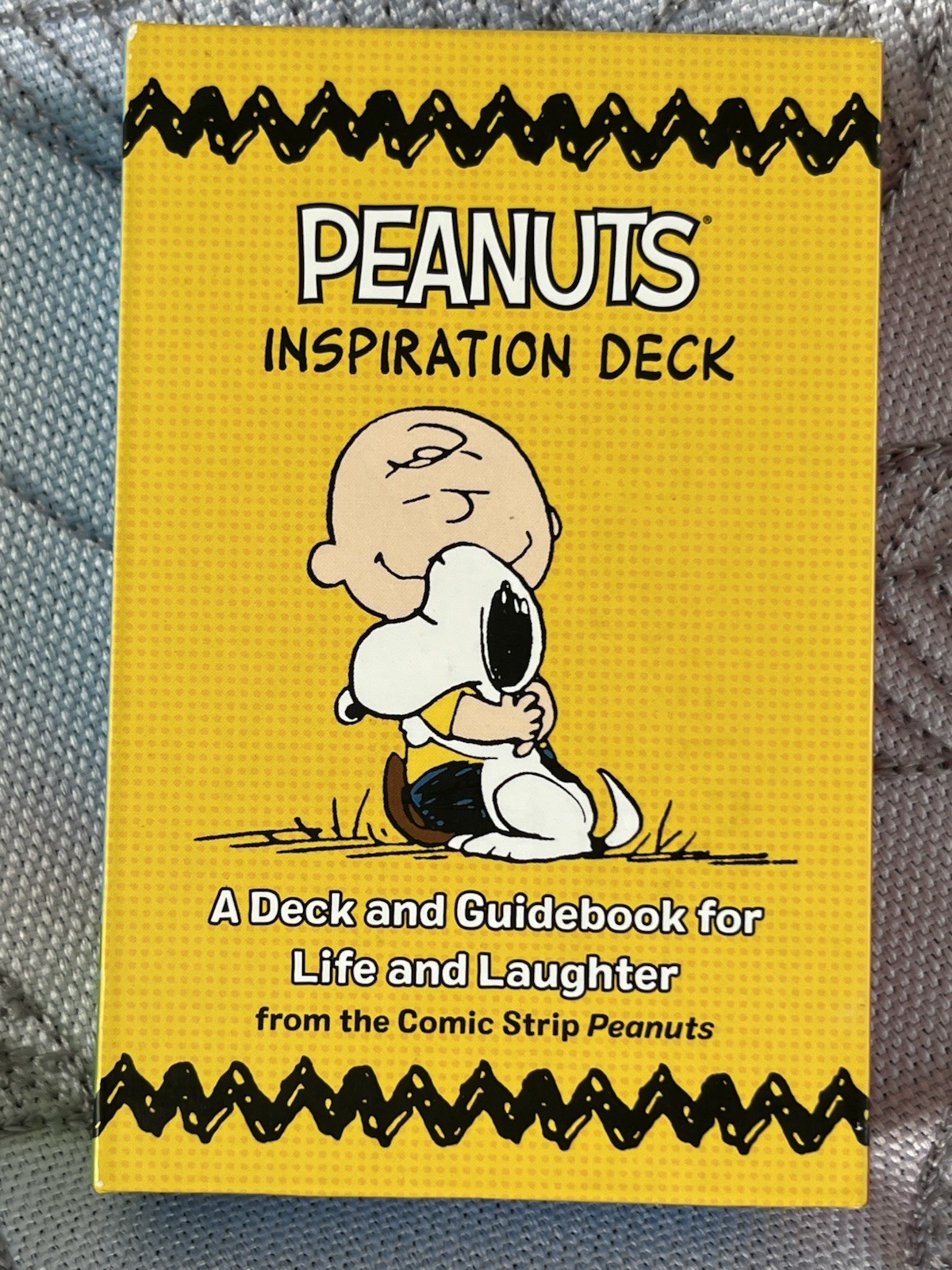 Peanuts Inspiration Deck: A Deck and Guidebook for Life and Laughter NEW