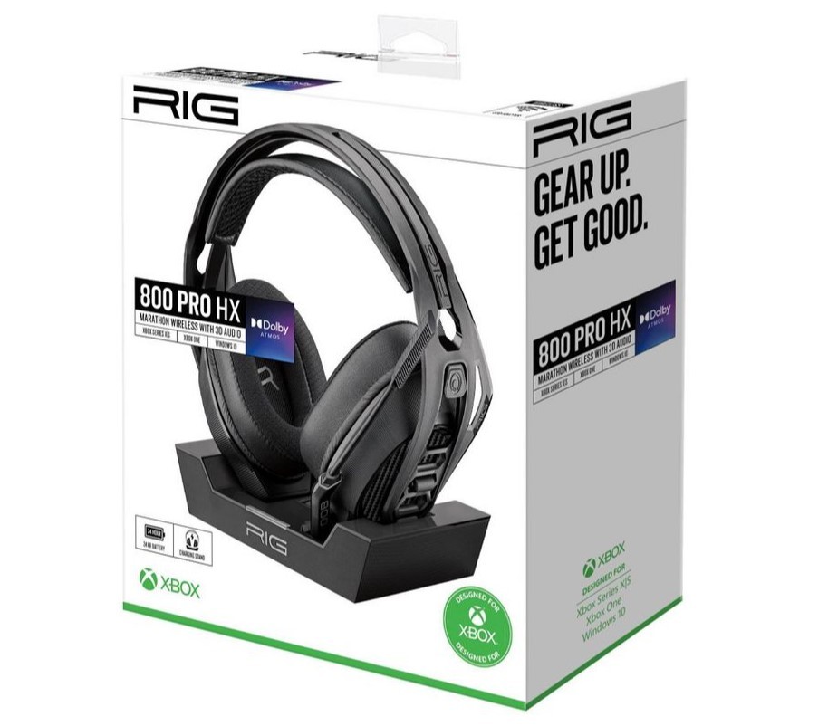 RIG 335852 800 Pro HX Marathon Wireless Gaming Headset for Xbox Series X|S/Xbox