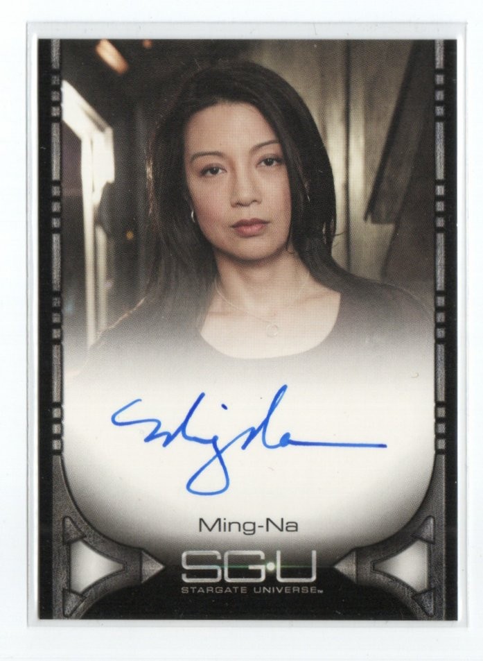 Stargate Universe Season 1 Autograph Card Ming-Na Wen as Camille Wray