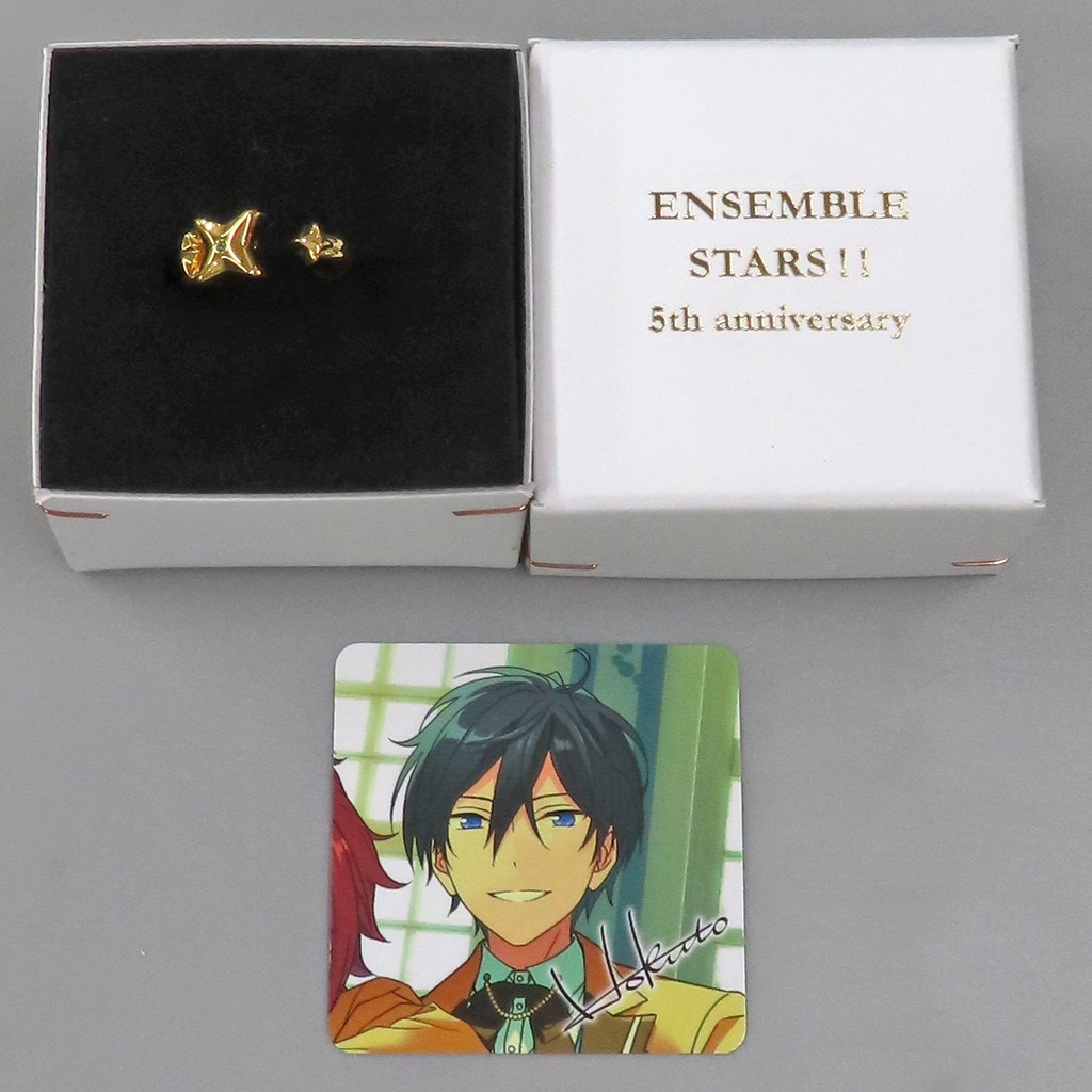 Ensemble Stars 5th Anniversary Animate Ring Free Size Hyo Tendo Silver Tone