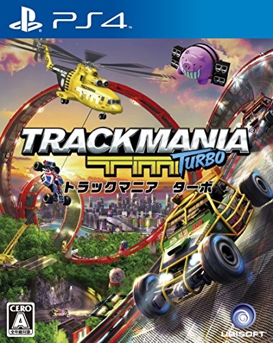 PS4 TrackMania Track Mania Turbo Japan PlayStation 4 Game Region... book form JP