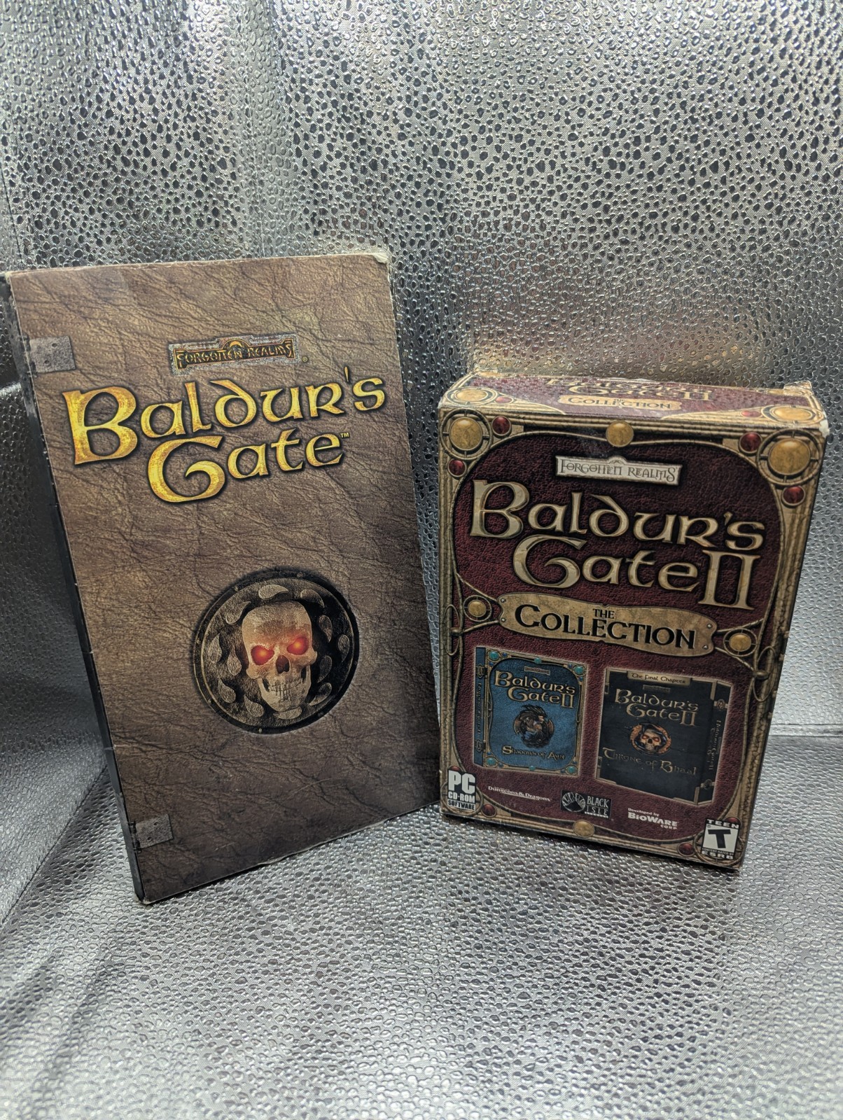 Baldur\'s Gate II - The Collection (Small Box) AND Baldur\'s Gate 1 thin slim