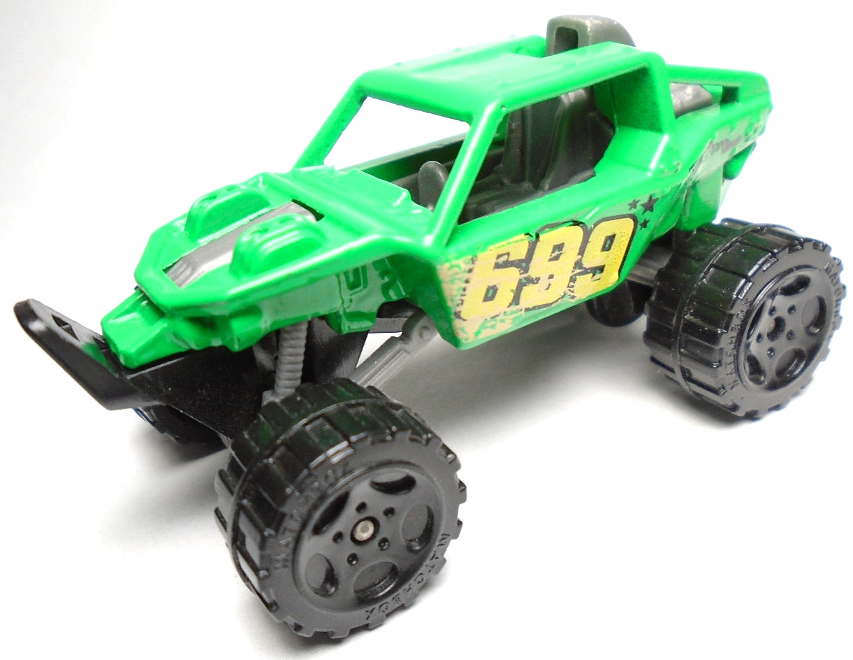 2007 MATCHBOX OFF-ROAD RIDER 699 GREEN 1:64 DIECAST 2 5/8\