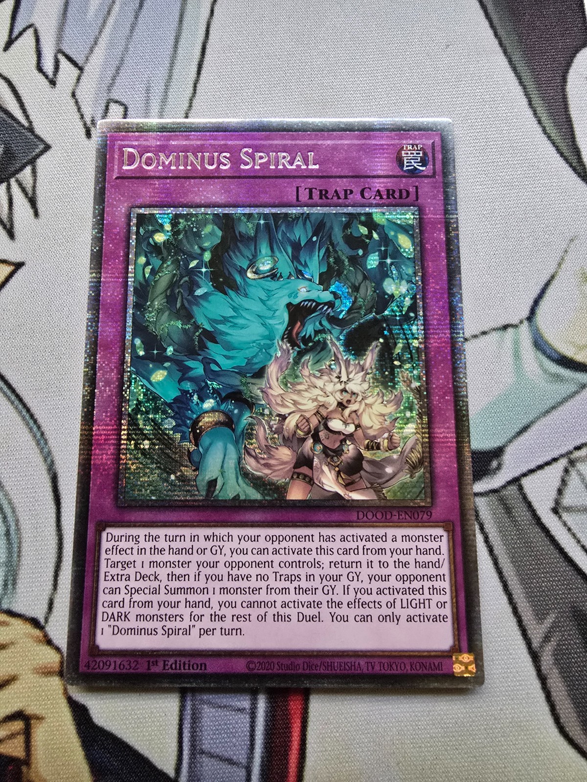 Dominus Spiral DOOD-EN079 Starlight Rare 1st Edition NM Condition