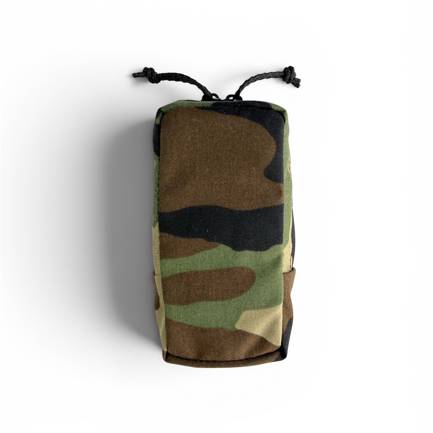 Small GP MOLLE Tactical Utility Zip Pouch 500D Woodland M81 Camo Made in USA
