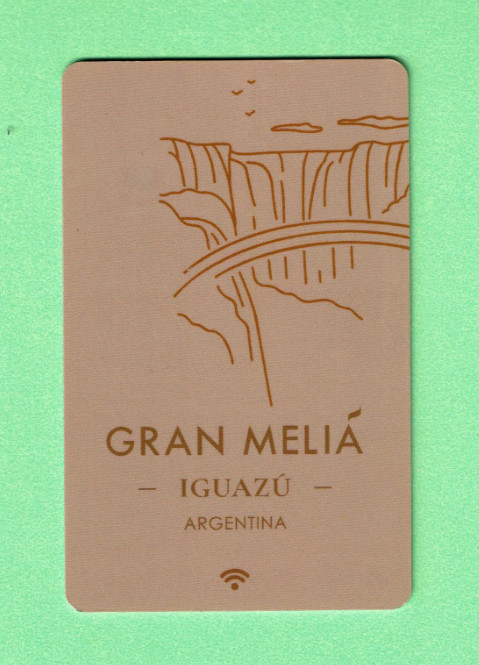 Gran Meliá Iguazú Argentina Hotel Key Card & Pen Set Rare Souvenir