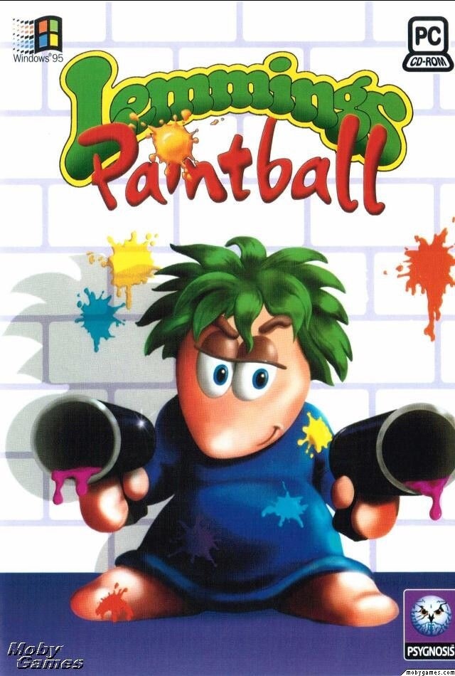LEMMINGS REMASTERED 95 & PAINTBALL +1Clk Windows 11 10 8 7 Vista XP Install