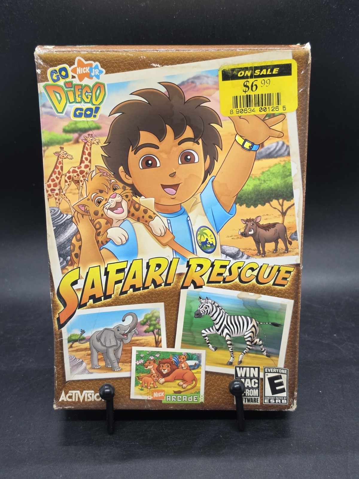 Nick Jr. Go Diego Go Safari Rescue PC Game CD Rom New Sealed *Damaged Box 