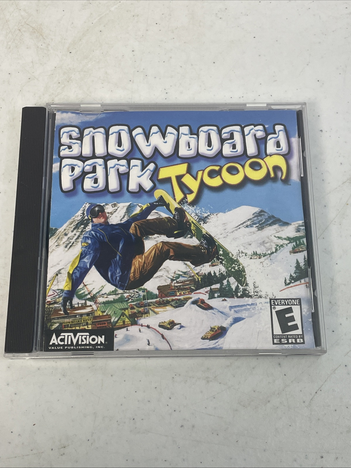 Snowboard Park Tycoon PC Computer CD Activision Original Edition