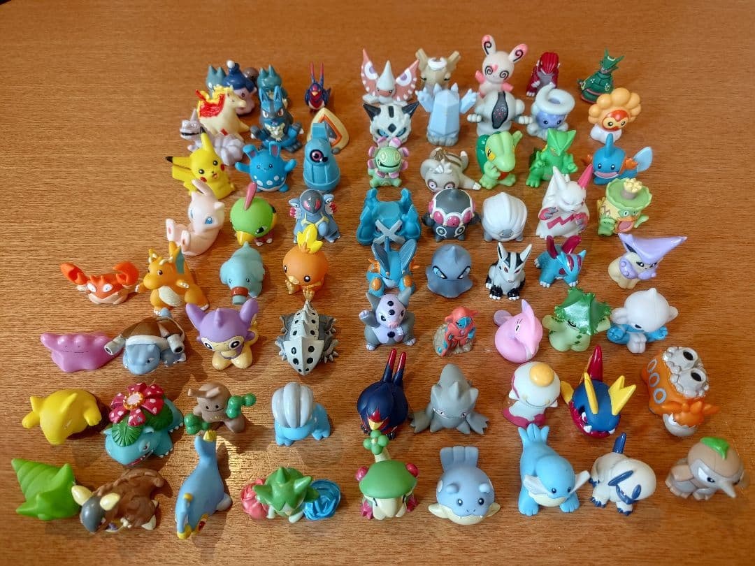 Pokemon Mixed Character Mini Figure 68 Piece Set Collectible 15+