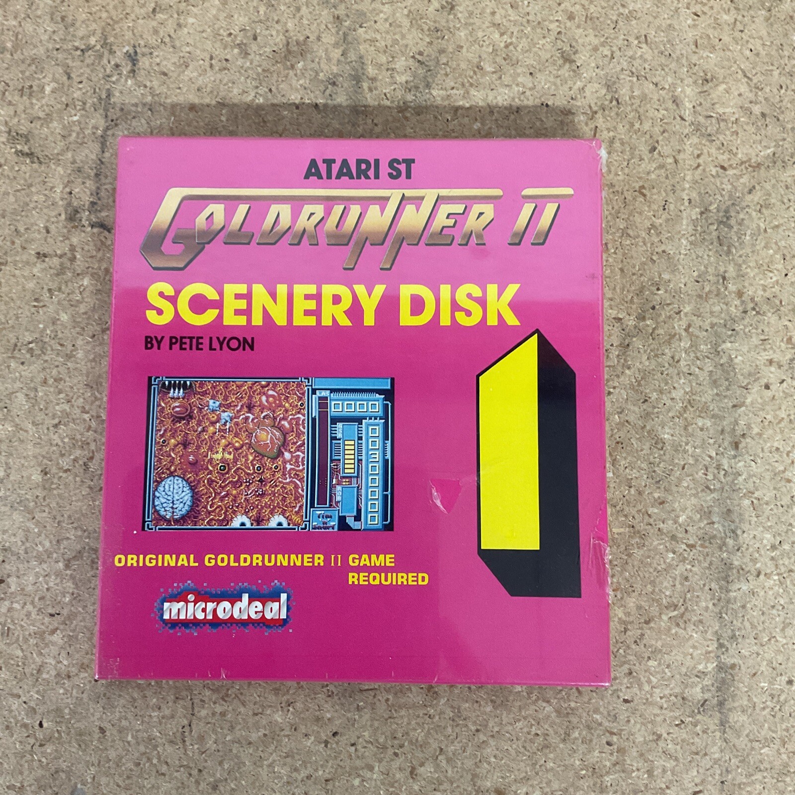 Goldrunner II Scenery Disk Microdeal Atari ST Brand New Sealed