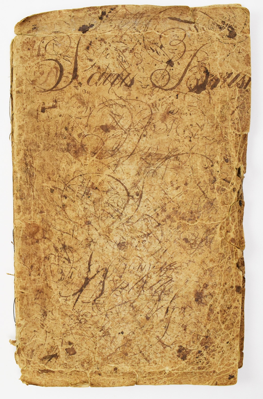 Antique 1812 Math Cypher “Vulgar Fractions” Book Jarvis Brush (1797-1883)