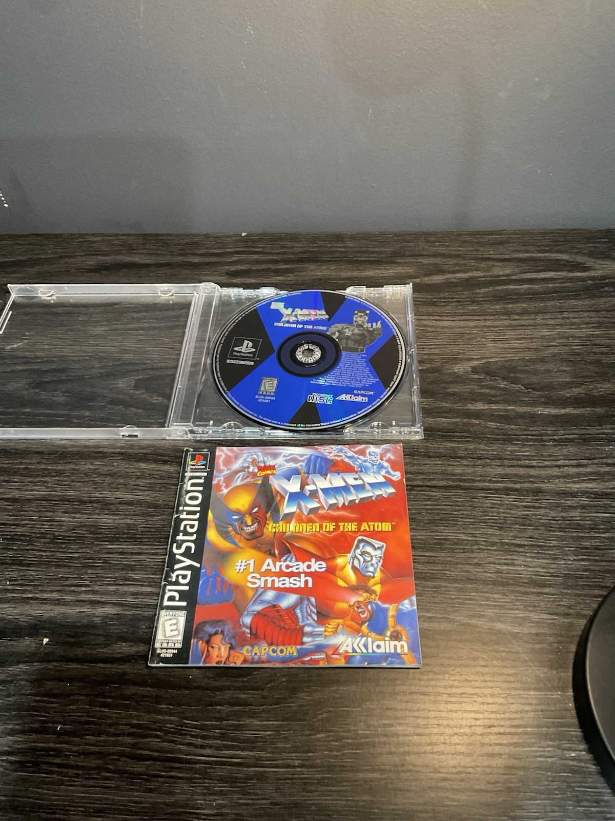 X-Men: Children of the Atom (Sony PlayStation 1, 1998) Disc And Manual Only