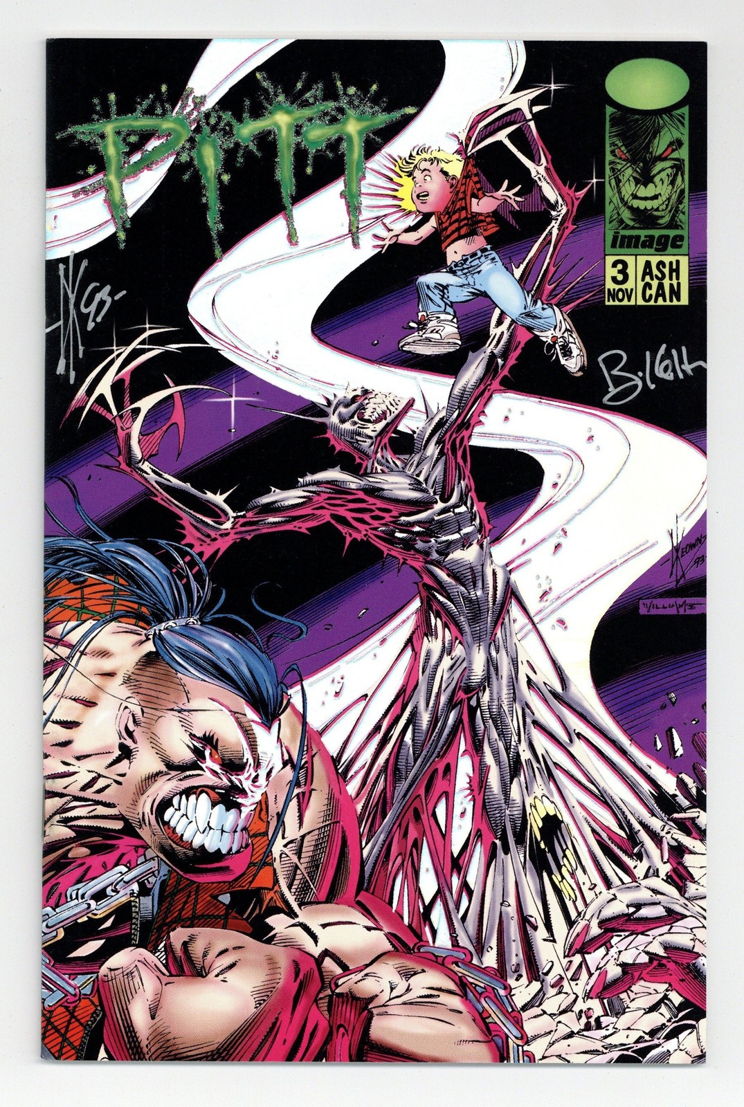 Pitt Deluxe Ashcan Edition #3 FN/VF 7.0 1994