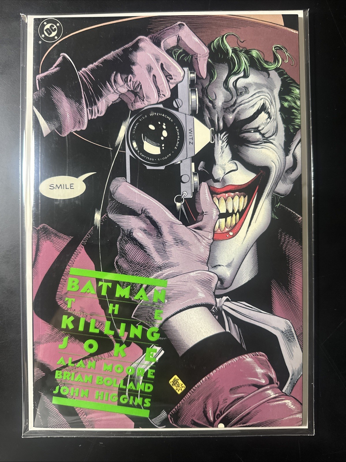 Batman The Killing Joke 1988 1st Print Raw Alan Moore Brian Bolland (9.0)