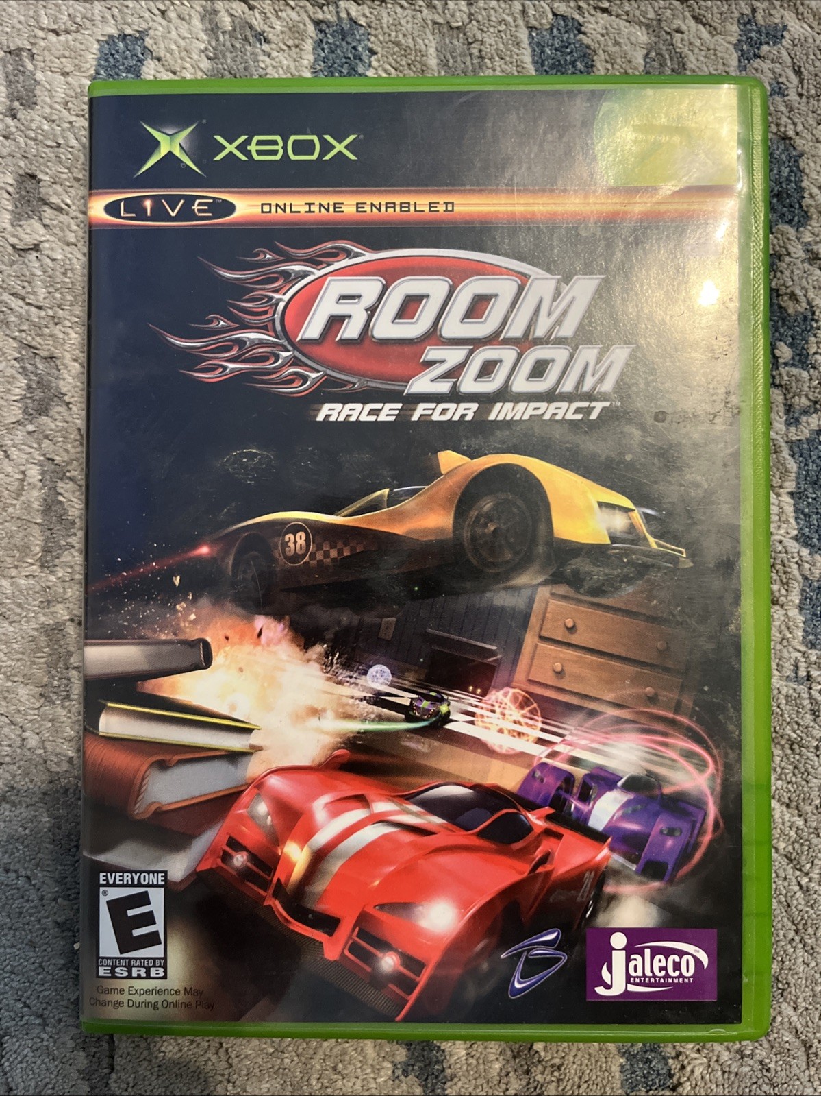 Room Zoom Race For Impact (Microsoft Xbox, 2004) No Booklet Rare