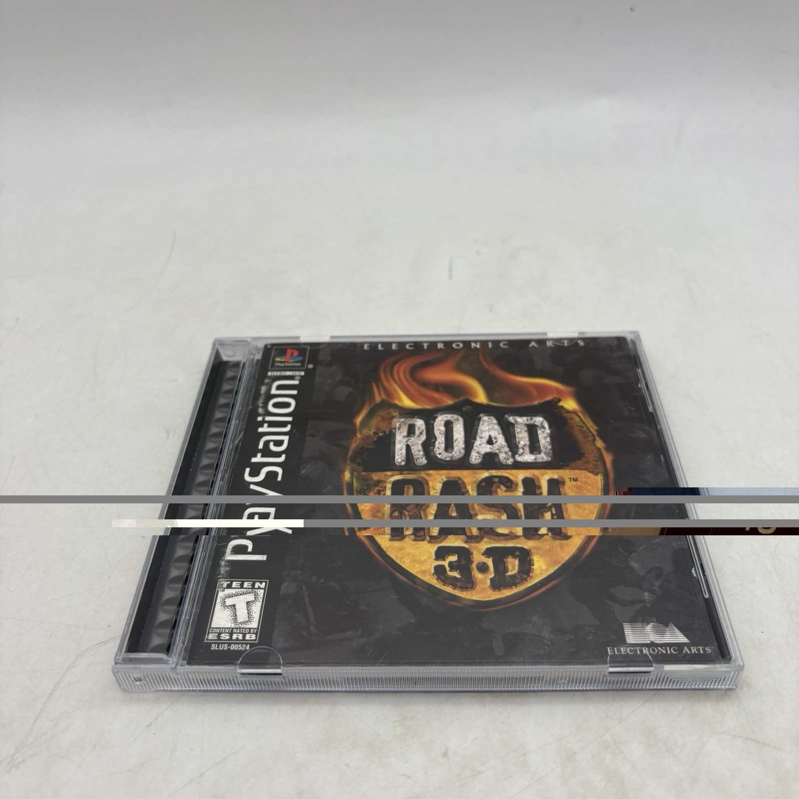 Road Rash 3D PS1 PlayStation 1 Black Label Complete w/ Manual CIB + Reg Tested