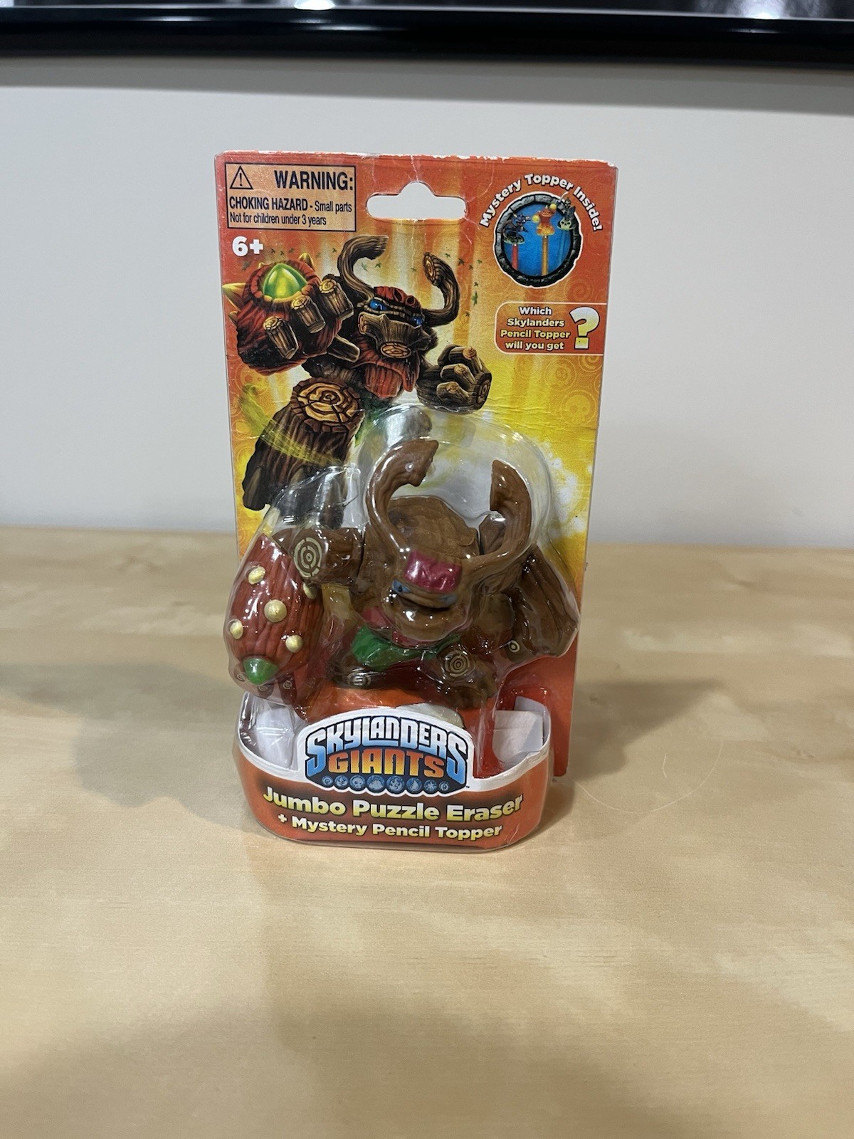 Skylanders Giants Tree Rex Jumbo Puzzle Eraser. Still In Original Packaging.
