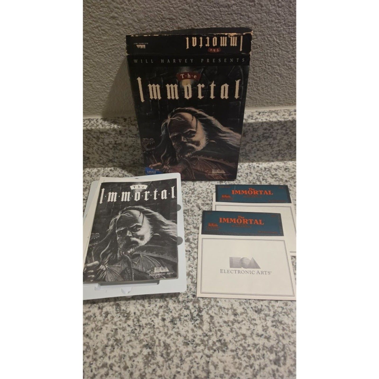 The Immortal - Vintage IBM PC / MS-DOS Big Box Game - Complete CIB