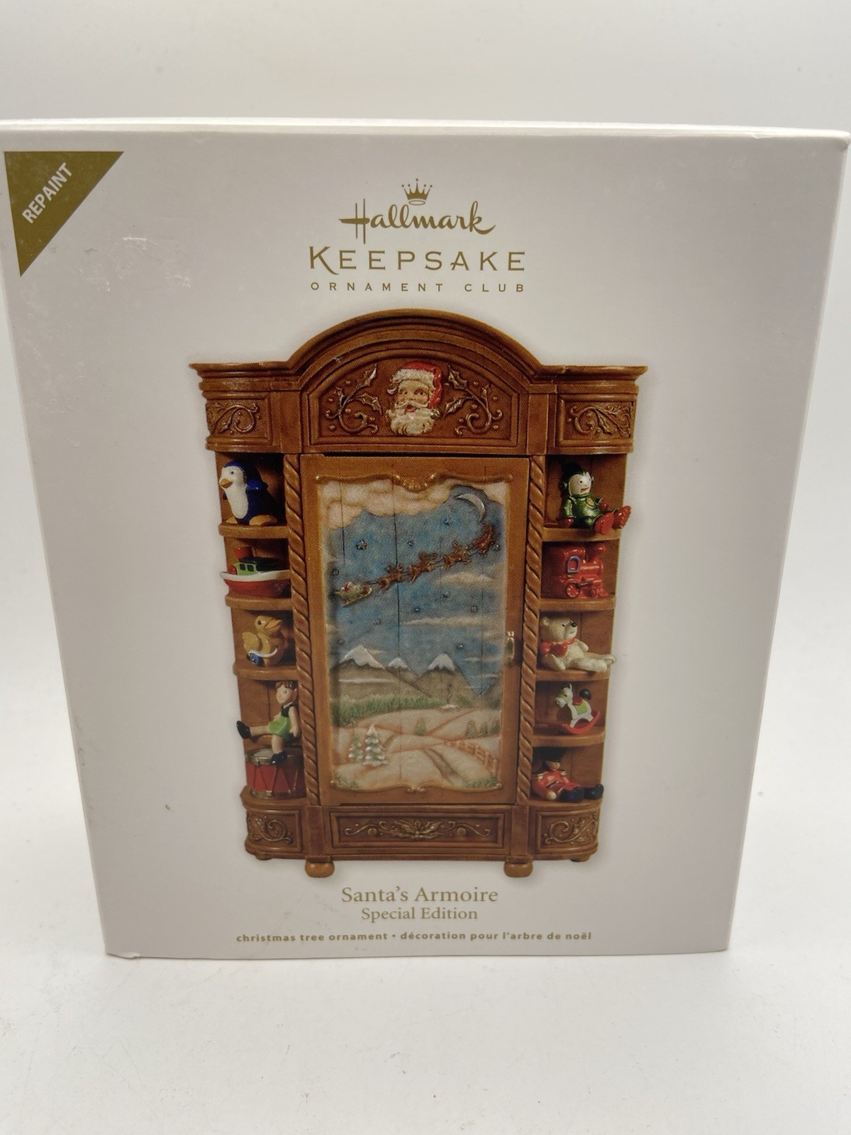 Hallmark Santa’s Armoire Keepsake Ornament Club 2011 Christmas New Inbox Rare .