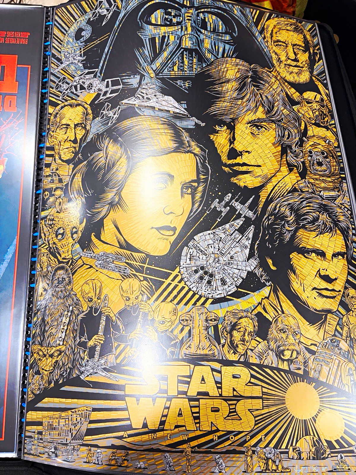 Star Wars Todd Slater Stardream Fine Gold 15/30 Variant Rare AP