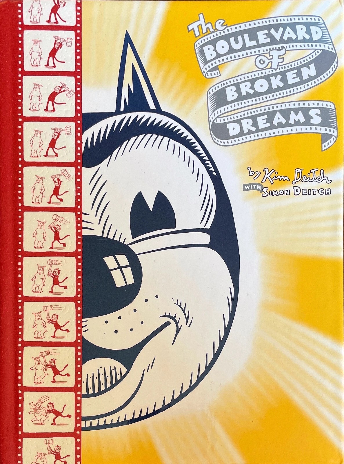 Kim Deitch SIGNED graphic novel - Boulevard of Broken Dreams (hardcover)