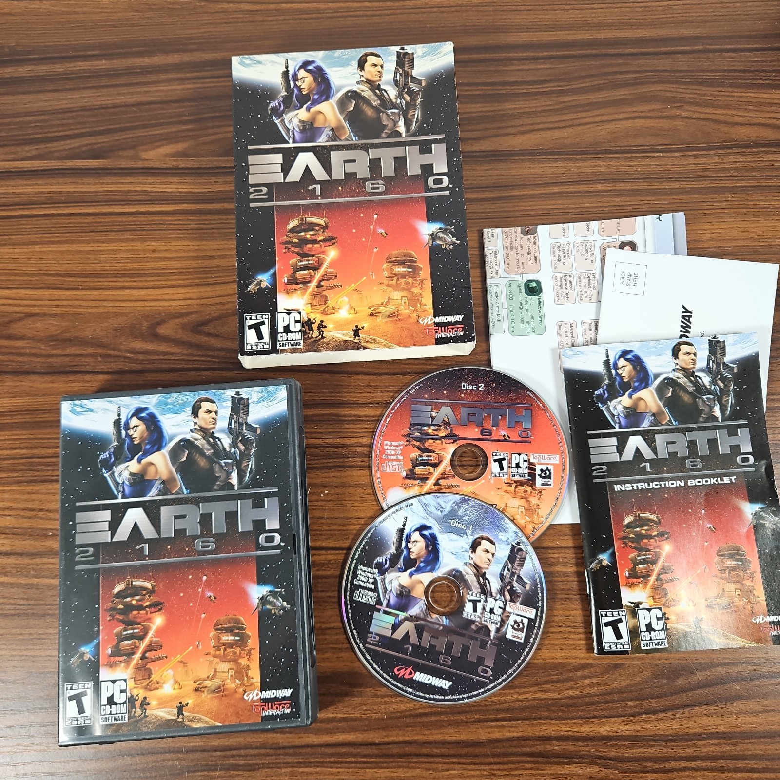 Earth 2160 (PC, 2005) - Complete in Case