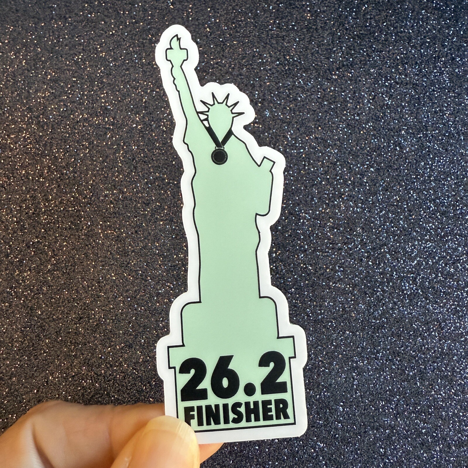 NYC Marathon Finisher - 26.2 - New York City - Marathon - Statue Of Liberty