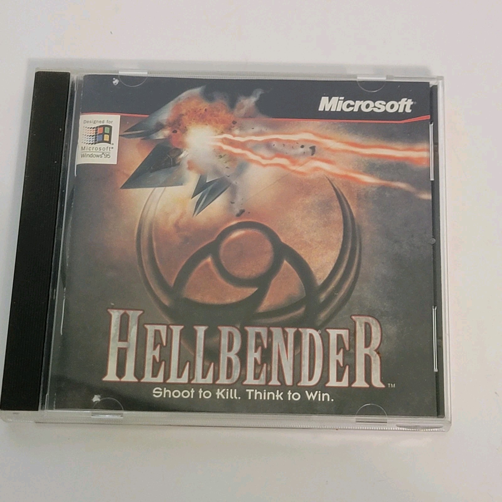 Vintage Hellbender (PC CD-ROM 1996) Microsoft  Shoot To Kill Think To Win Only
