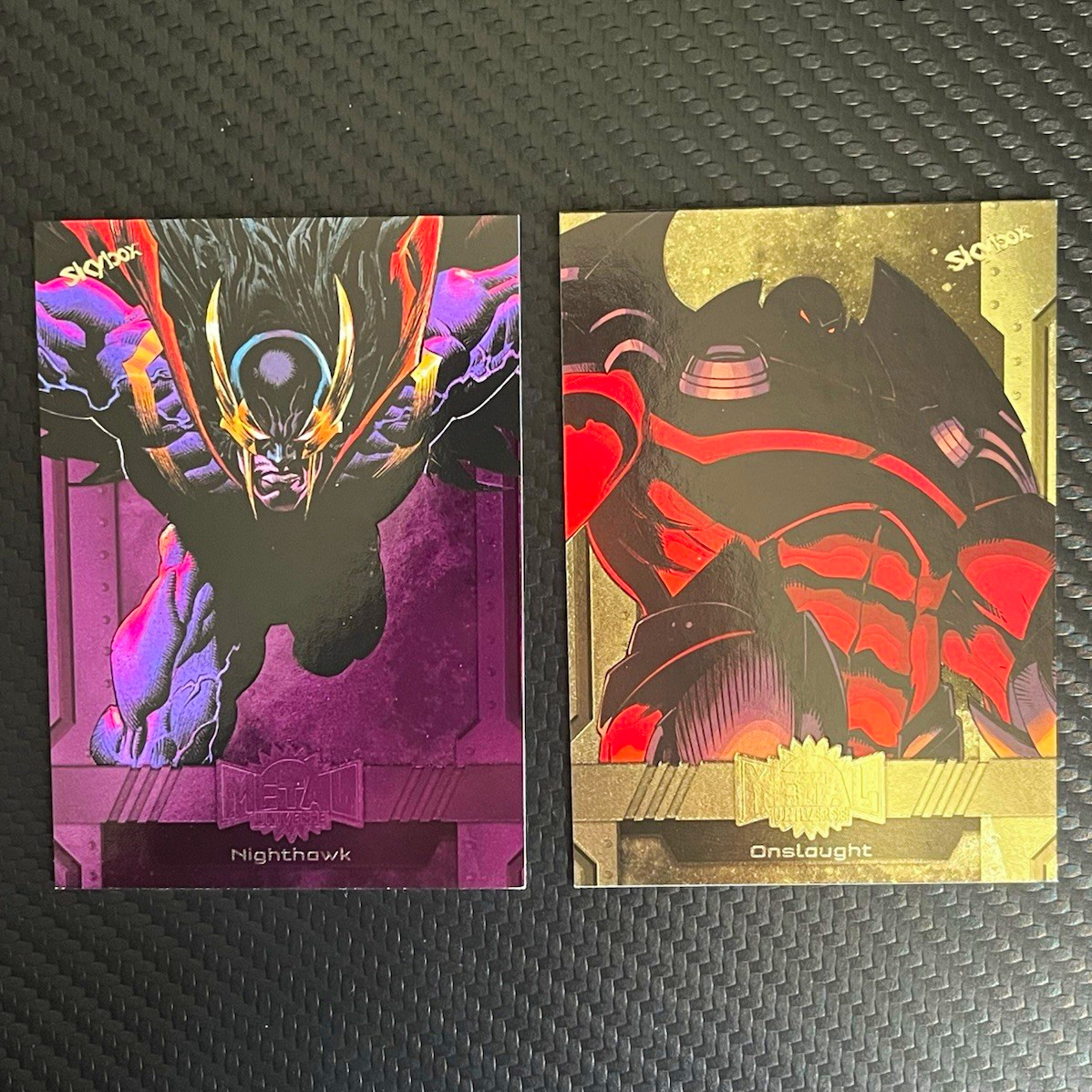 SkyBox 2023 Marvel Metal Universe Parallel Numbered 2-Card Lot #63 #64