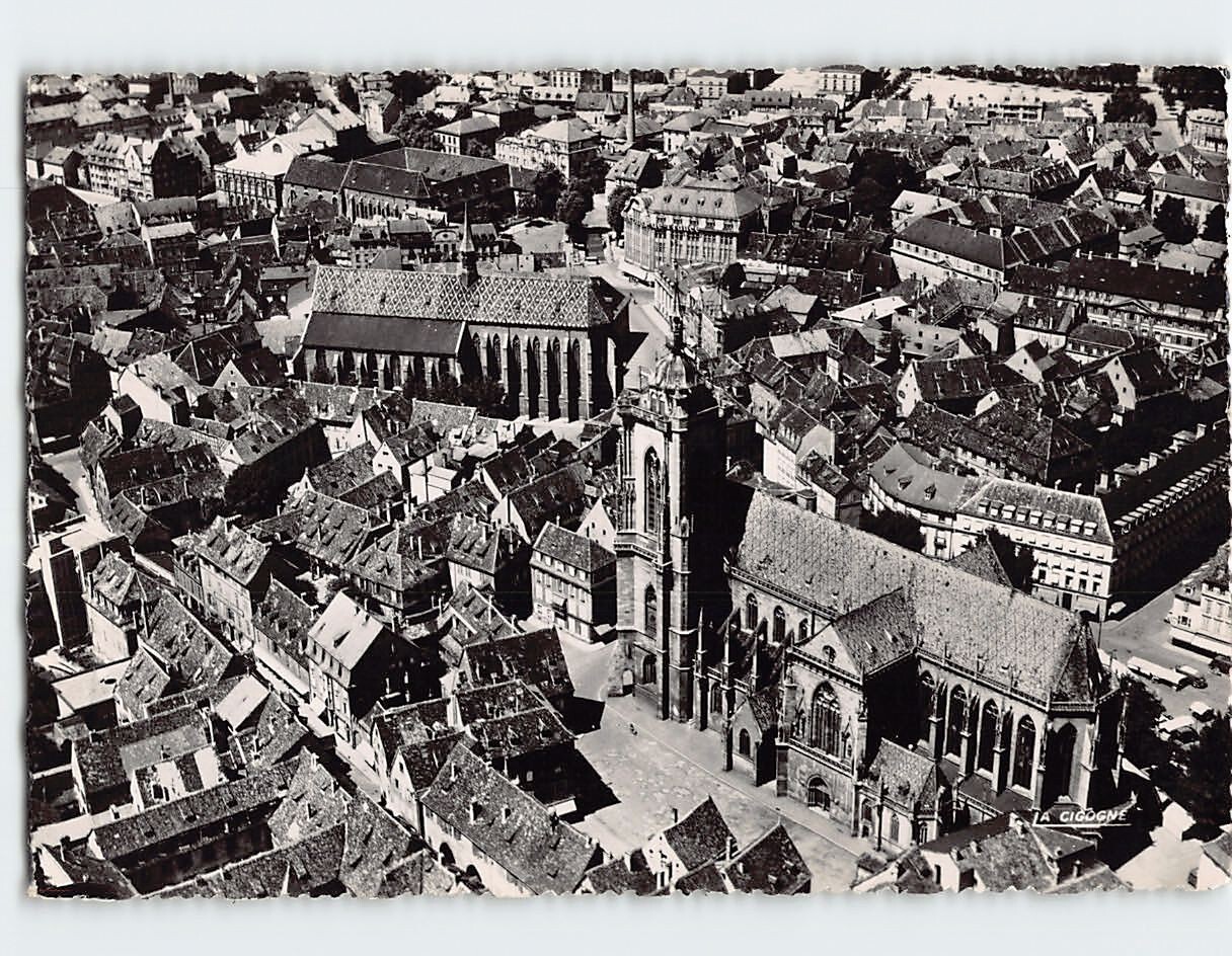 Aerial View Colmar City in France F-320660