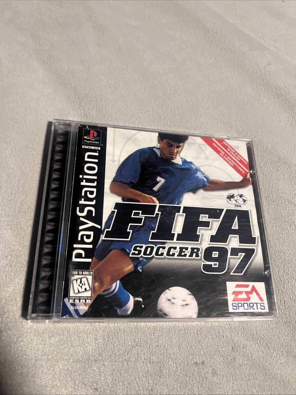 FIFA Soccer 97 (Sony PlayStation 1 PS1, 1996) Complete w/ Case & Manual Tested